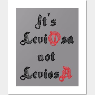 Not LeviosA Posters and Art